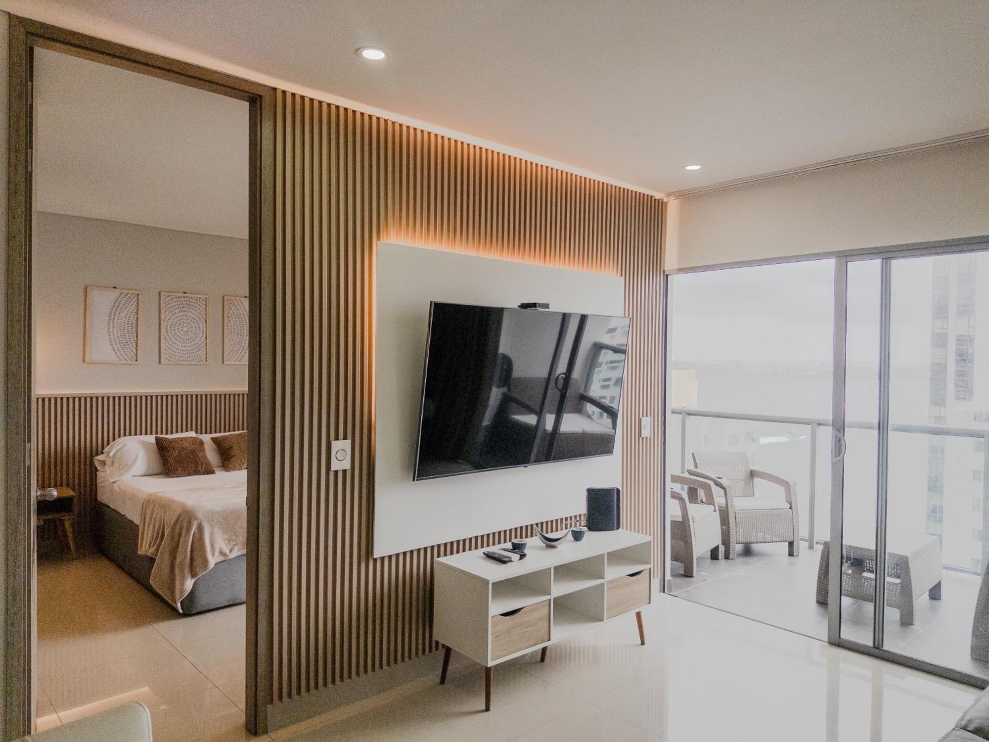 Apartamento Oceanview Escape Pool, Jacuzzi & Gym In Bocagrande Cartagena